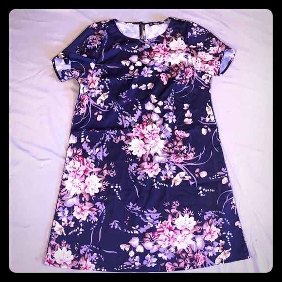 Shein Cherry Blossom Dress - Picture 1 of 7